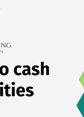 Intro to Cash Modalities